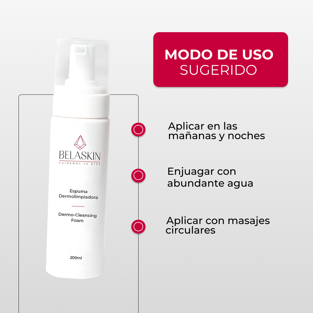 Espuma Dermolimpiadora
