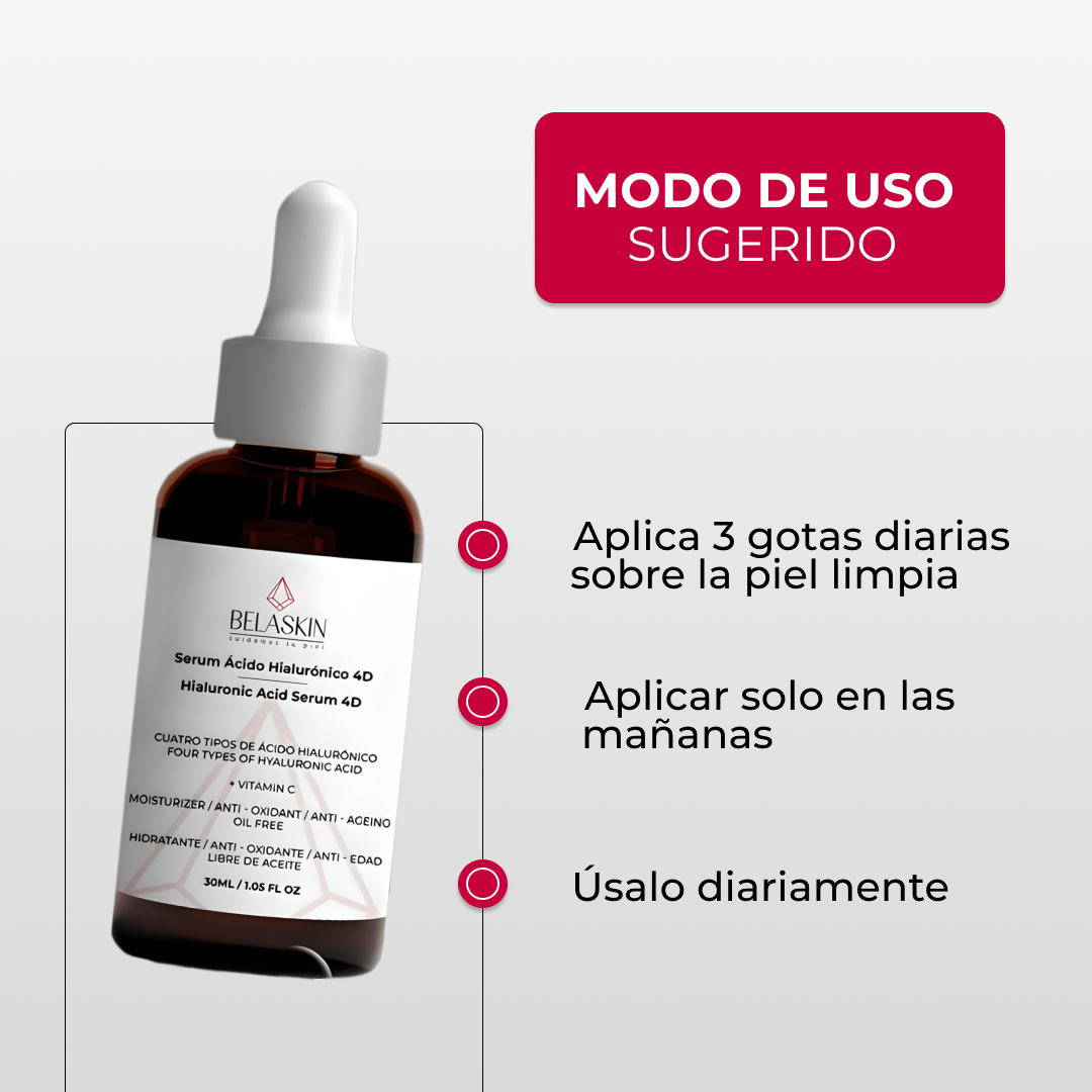 Serum Ácido Hialurónico 4D