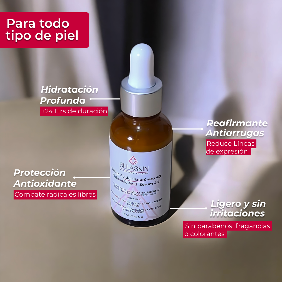 Serum Ácido Hialurónico 4D